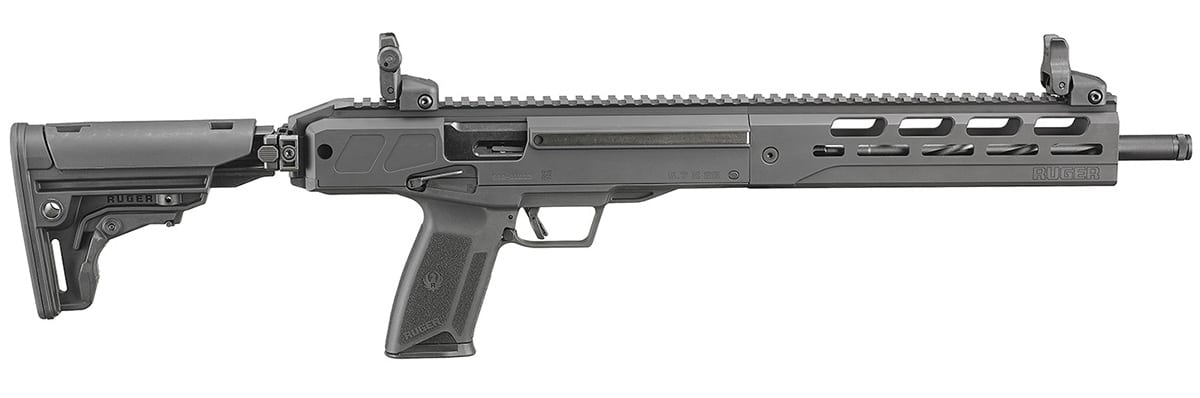 The Ruger LC Carbine shares many features as the Ruger 57, but in carbine form