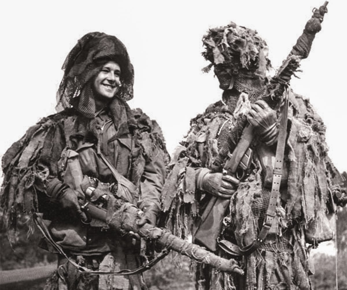 military sniper ghillie suit