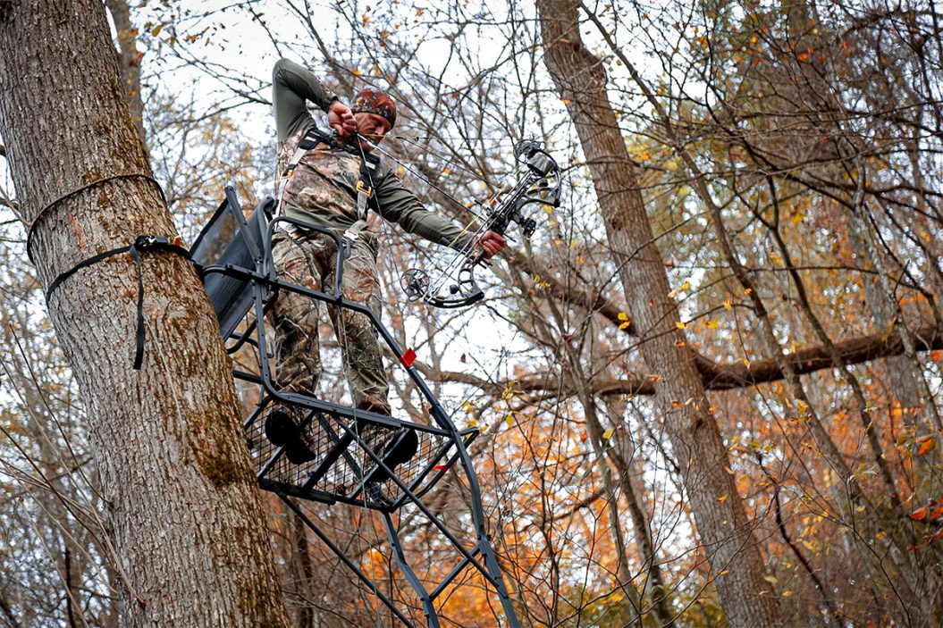 A hunter’s lifetime probability of falling from a treestand is at least 30%.