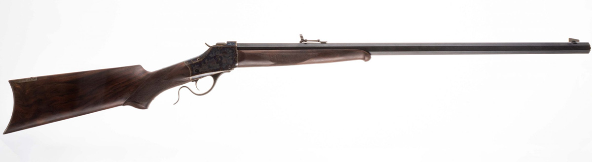 C. Sharps Arms, Co. manufacturers a Winchester 1885 Highwall.