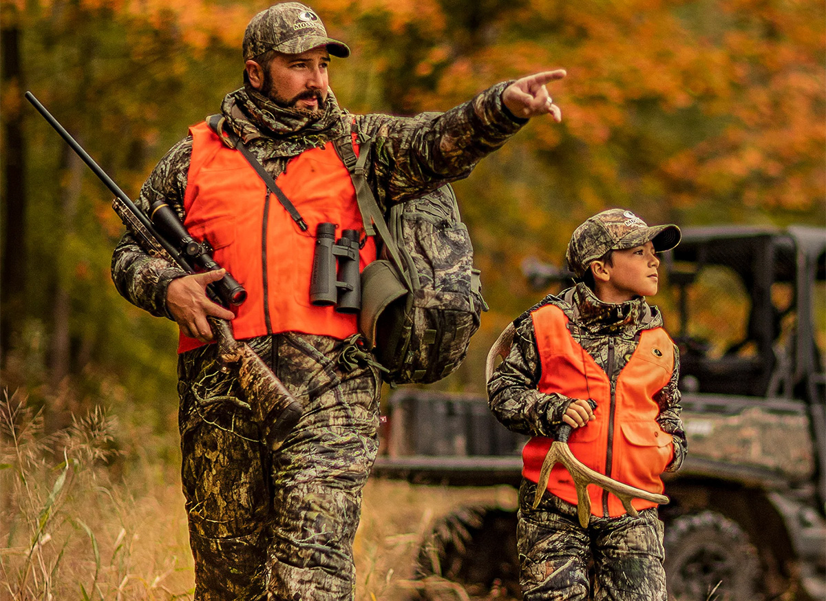 Wearing an orange vest while deer hunting is a law in some states