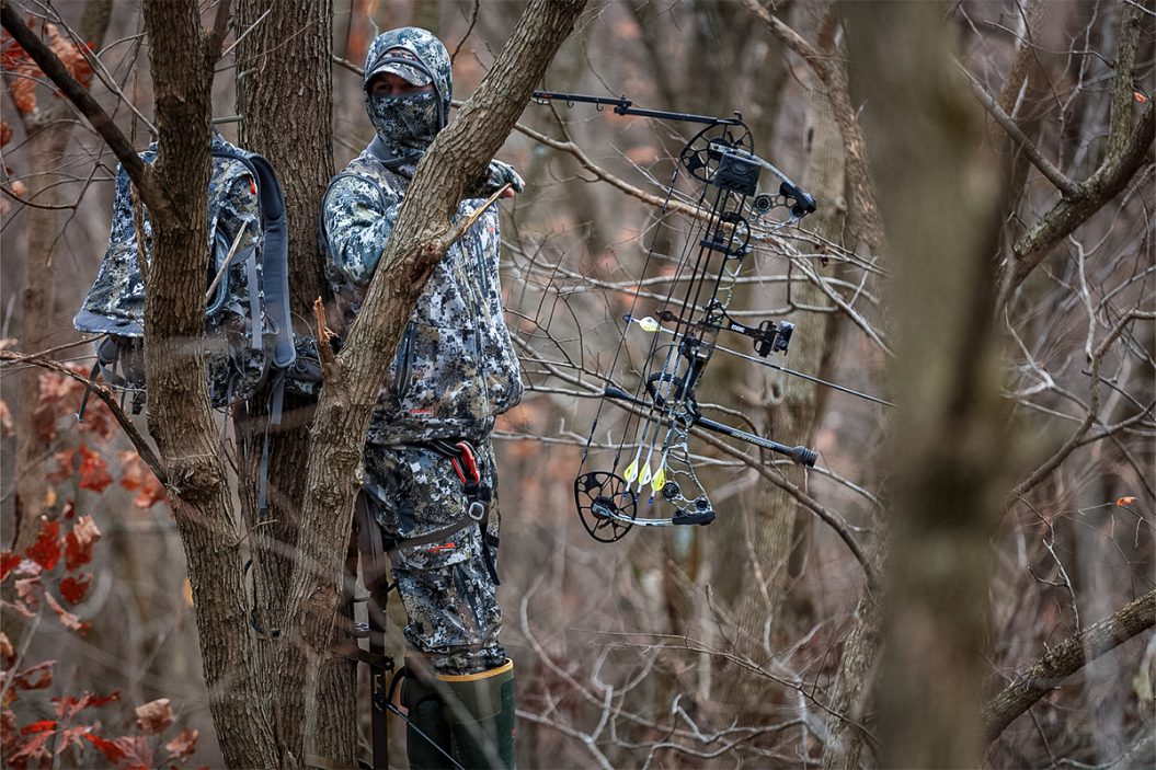 Brands like Sitka Gear put together systems of clothing with items that work together to keep you comfortable in the stand.