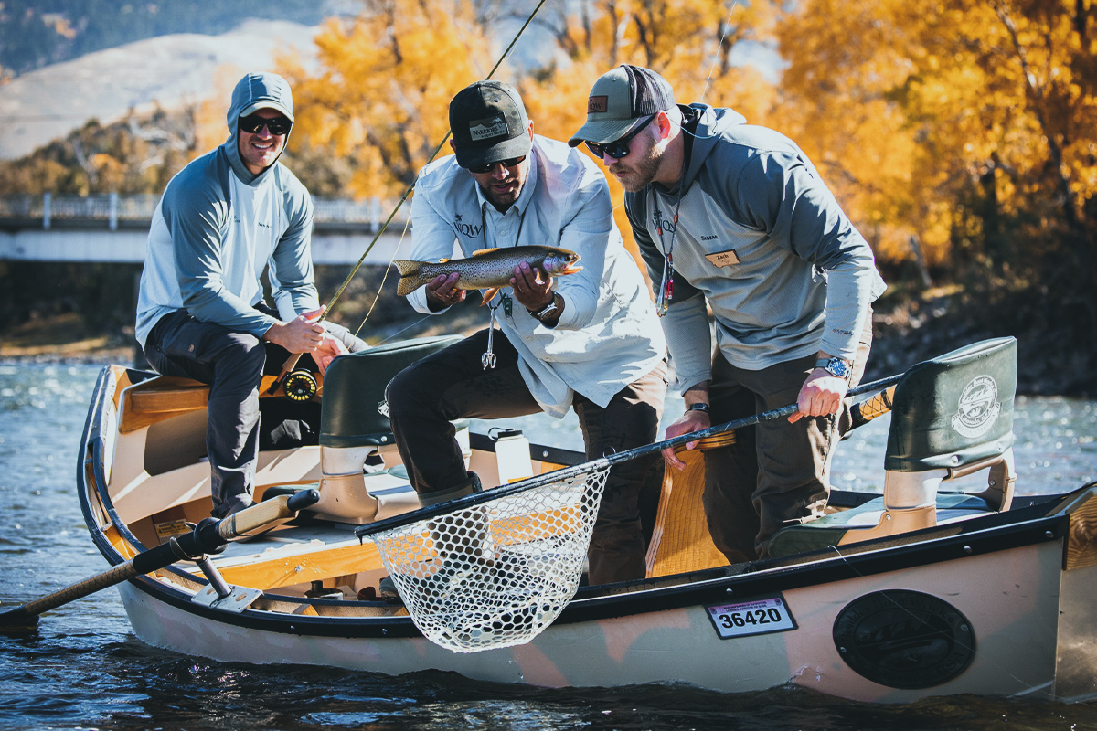 "This is my trout. There are many trout like it, but this one is mine."