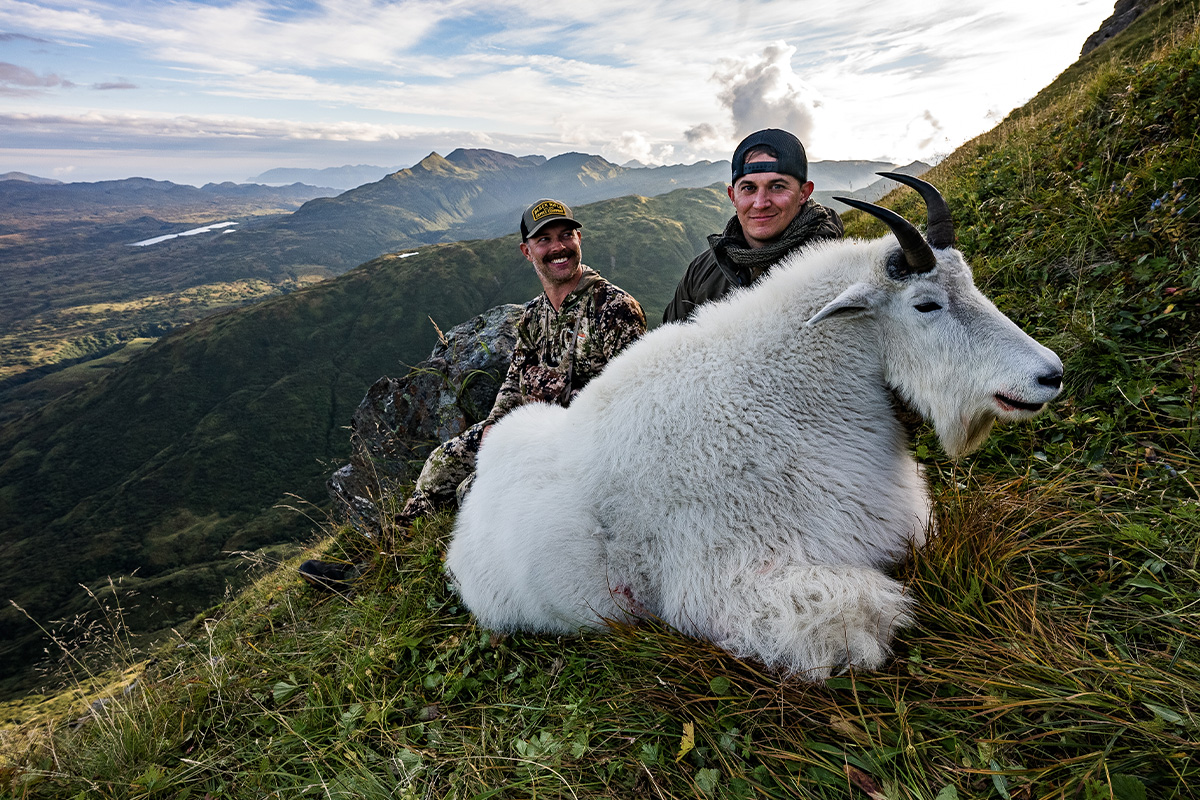 Jonathon Blank mountain goat hunt
