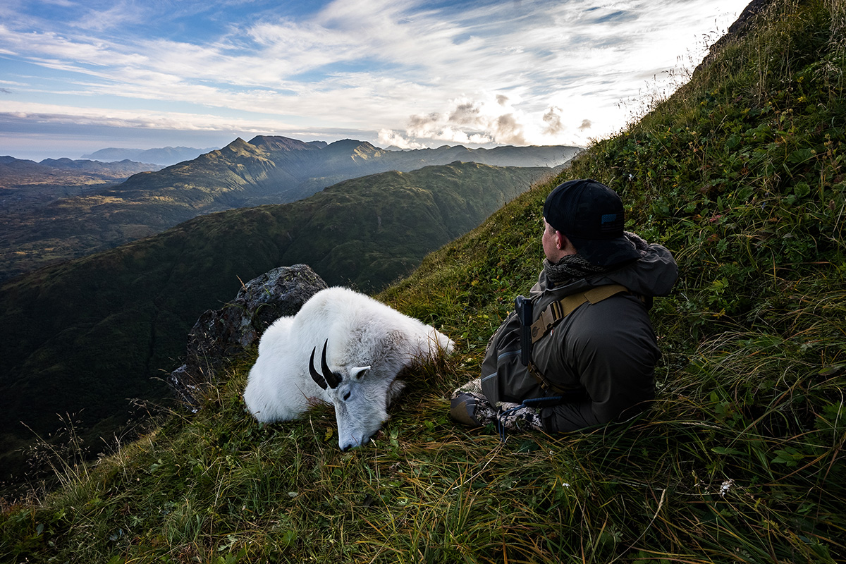 Jonathon Blank mountain goat hunt