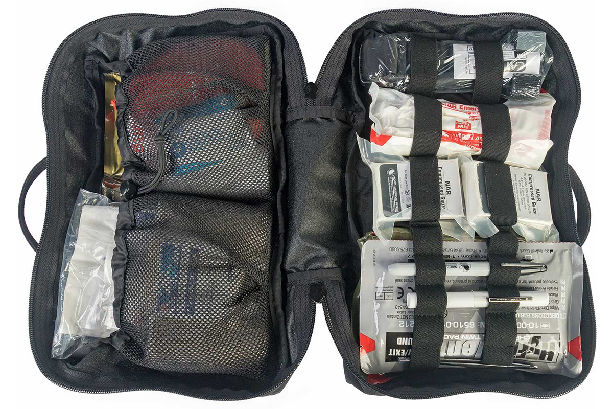 North American Rescue designed an easily accessible, quick-to-deploy medical kit for your vehicle with the Patrol Vehicle Trauma Kit.