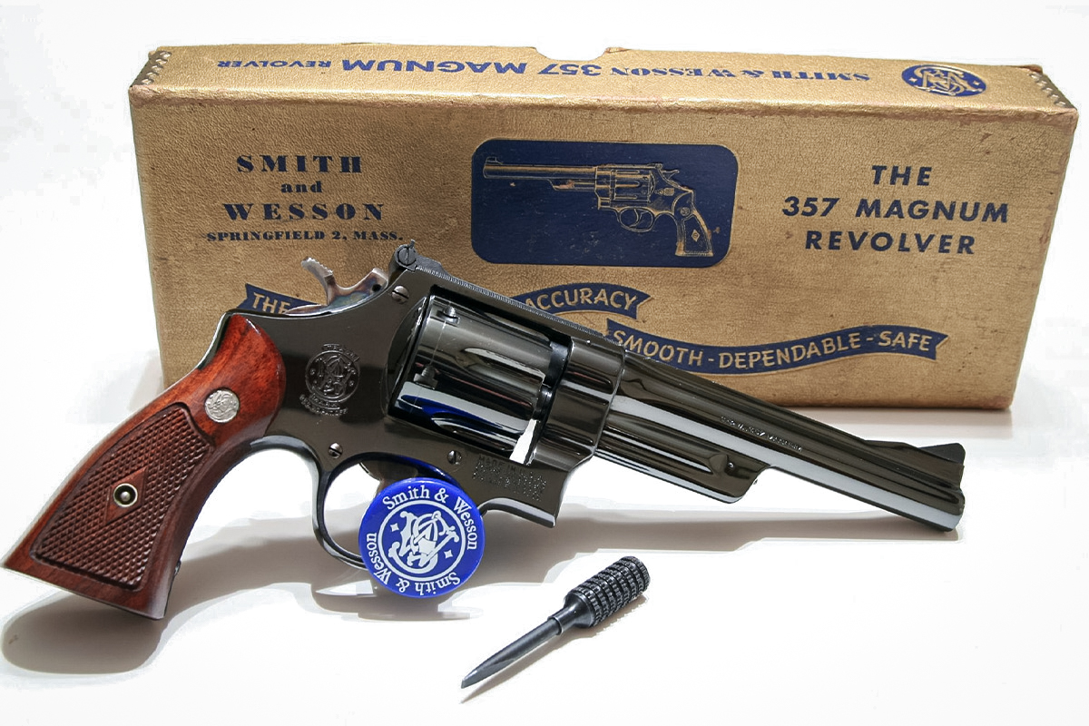 The Smith & Wesson Model 27 was the first revolver chambered in .357 Magnum