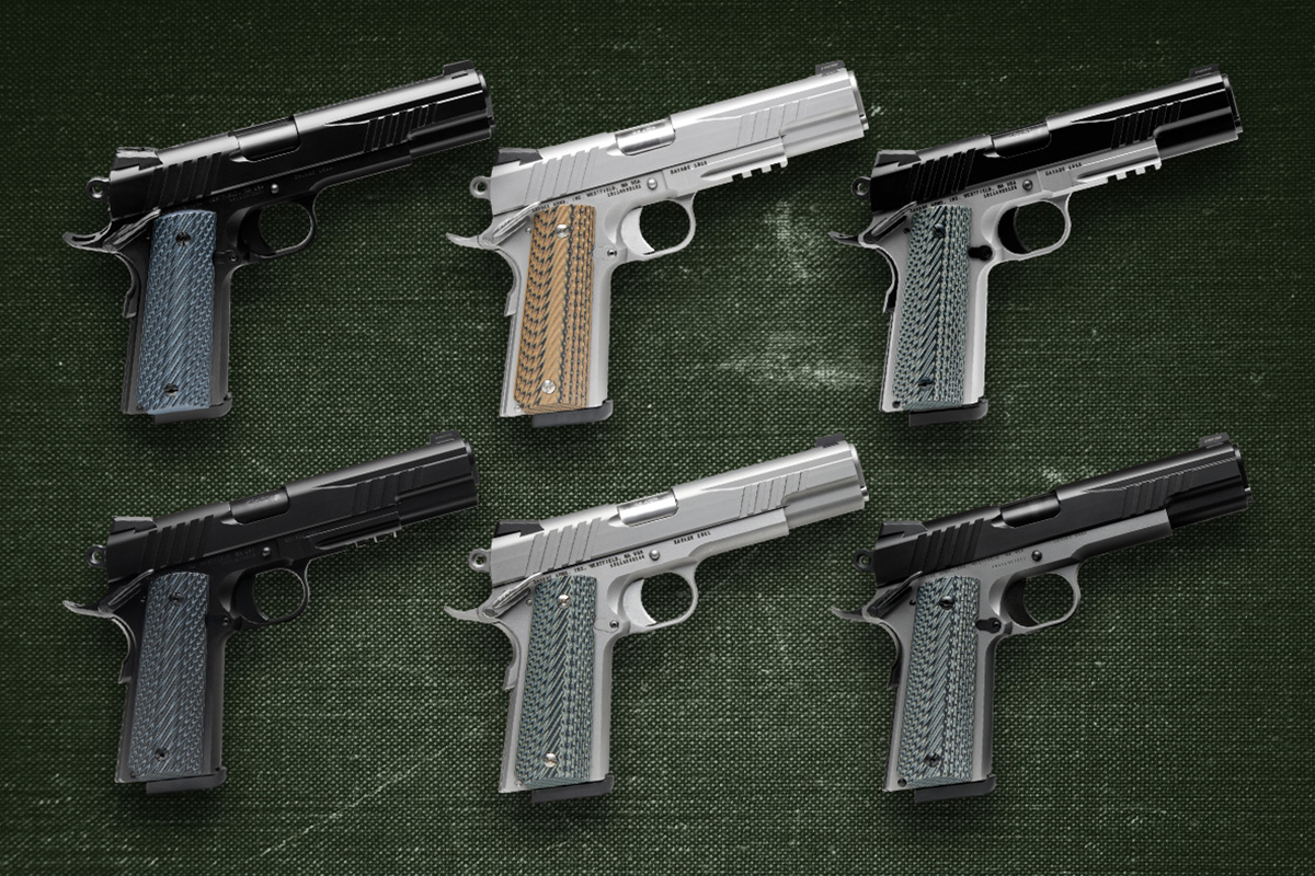 The Savage 1911 comes in six different configurations.
