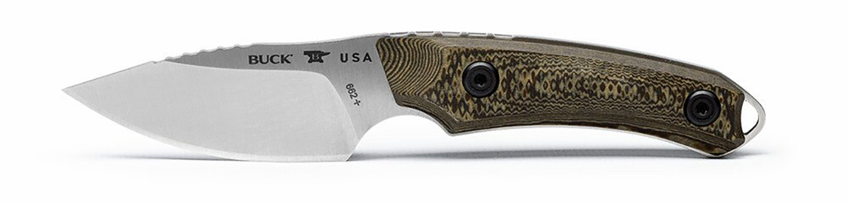 Buck 664 Alpha Hunter Richlite Handle Material