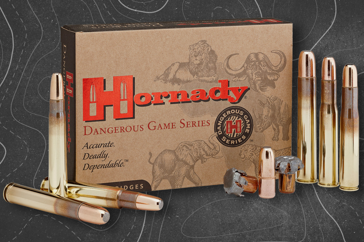 Hornady produces two different factory loadings for the 500 Nitro Express.
