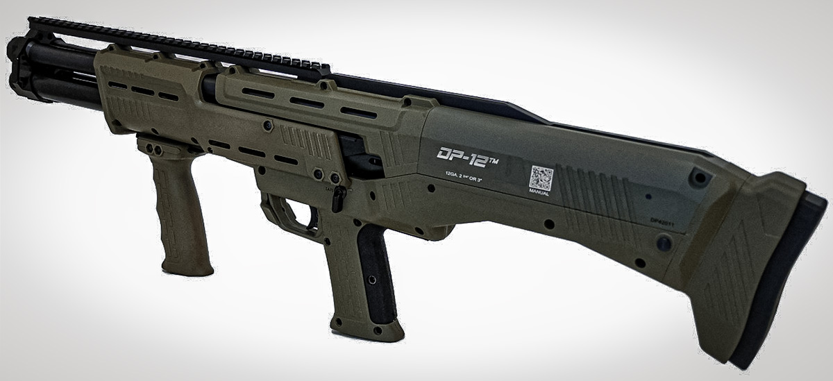 DP-12 Double Barrel Pump Shotgun