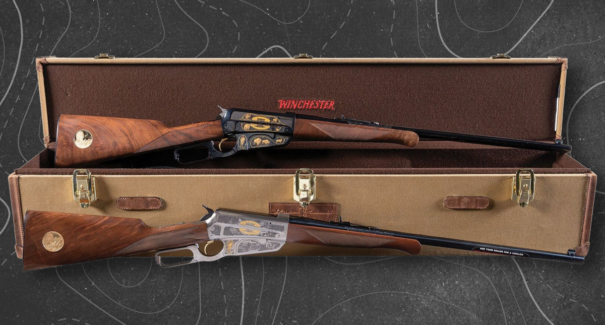 Matched Set of Winchester Model 1895 Theodore Roosevelt Father of Conservation 150th Anniversary Lever Action Rifles in 405 Winchester