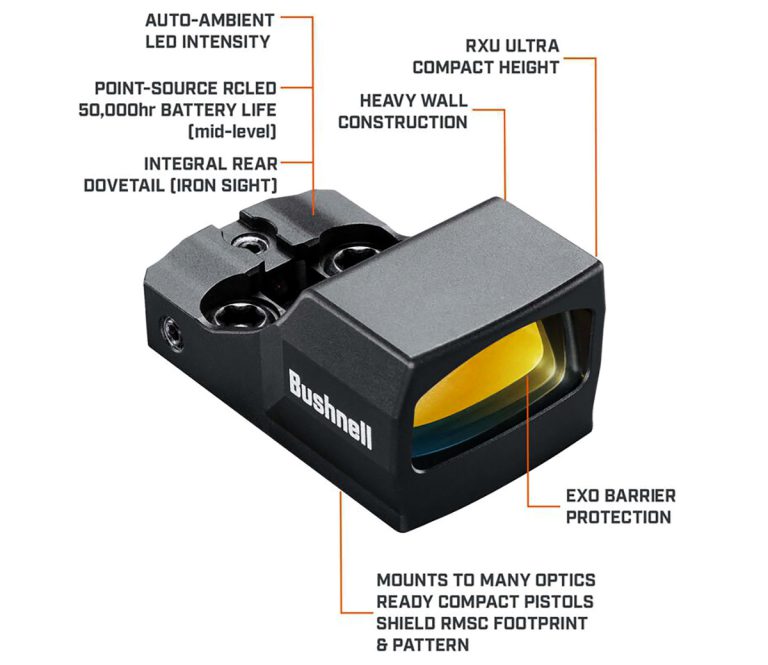 Bushnell RXC-200 and RXU-200 Red Dots: 100-Round Test