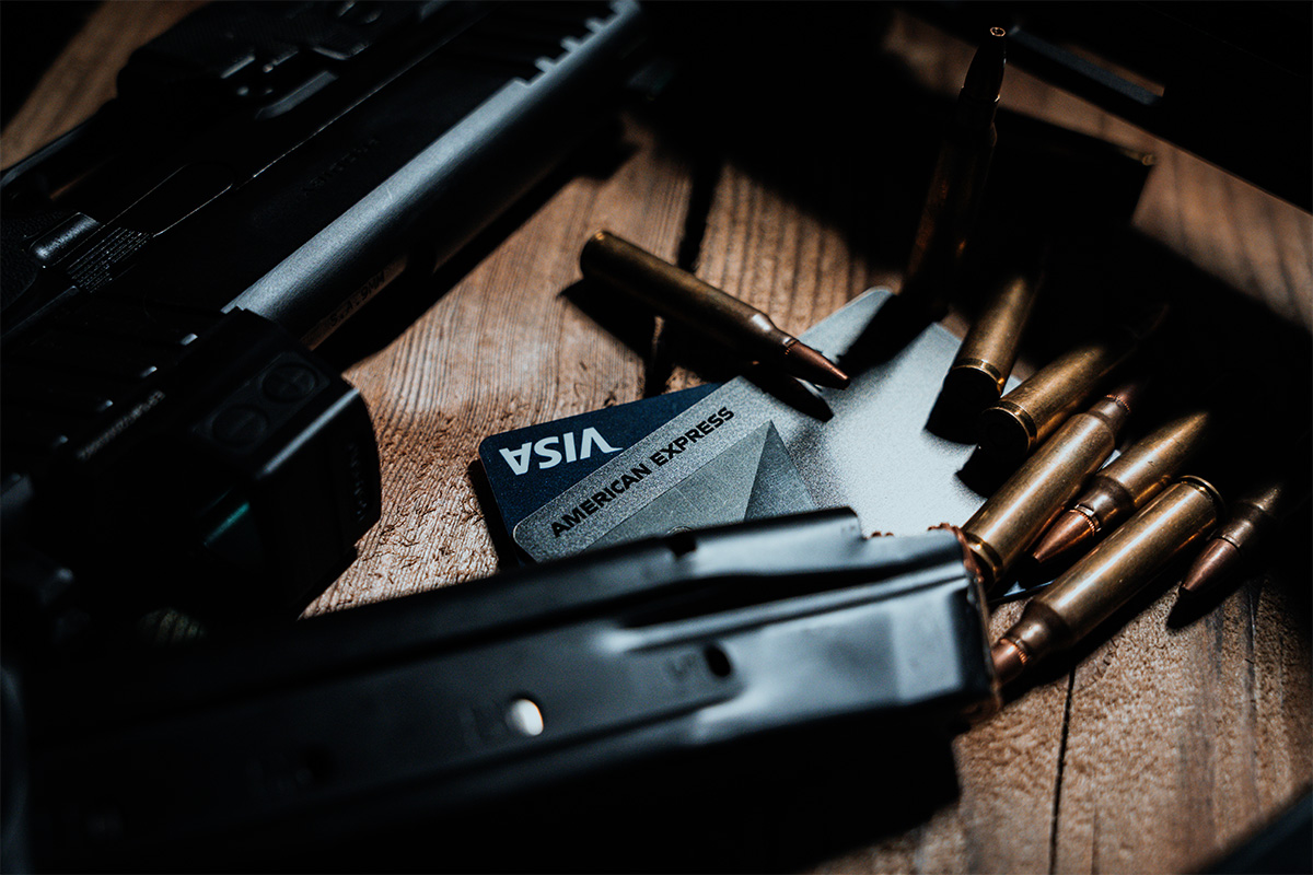 credit cards tracking gun purchases
