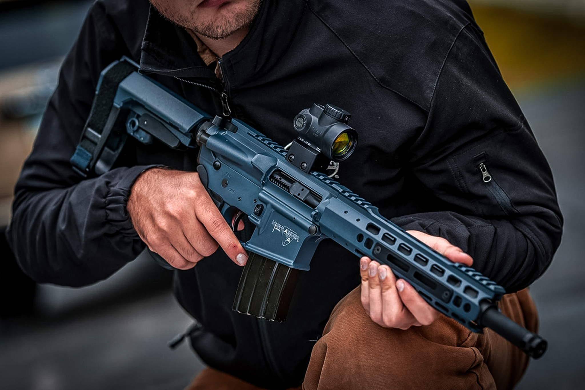 .50 Beowulf AR-15 pistol