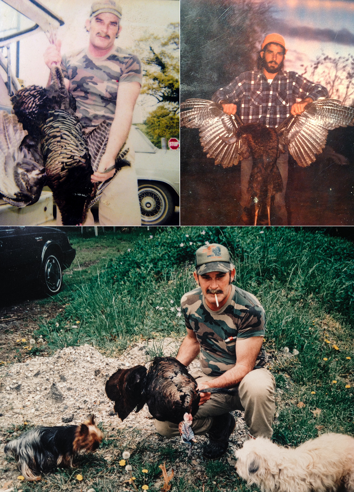 Vintage turkey hunter