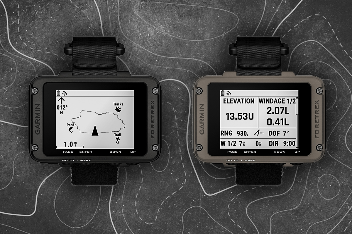 New Garmin Foretrex With Details Specs and Software: Ballistic