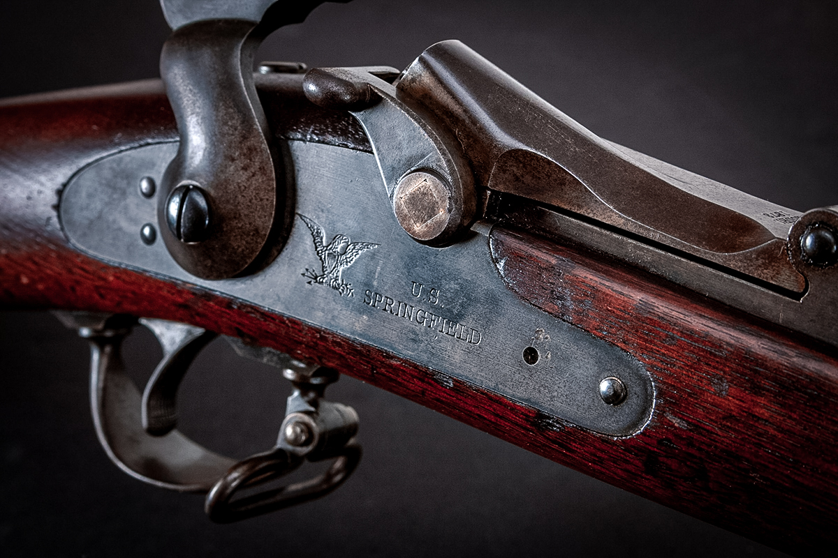 springfield 1873 trapdoor rifle