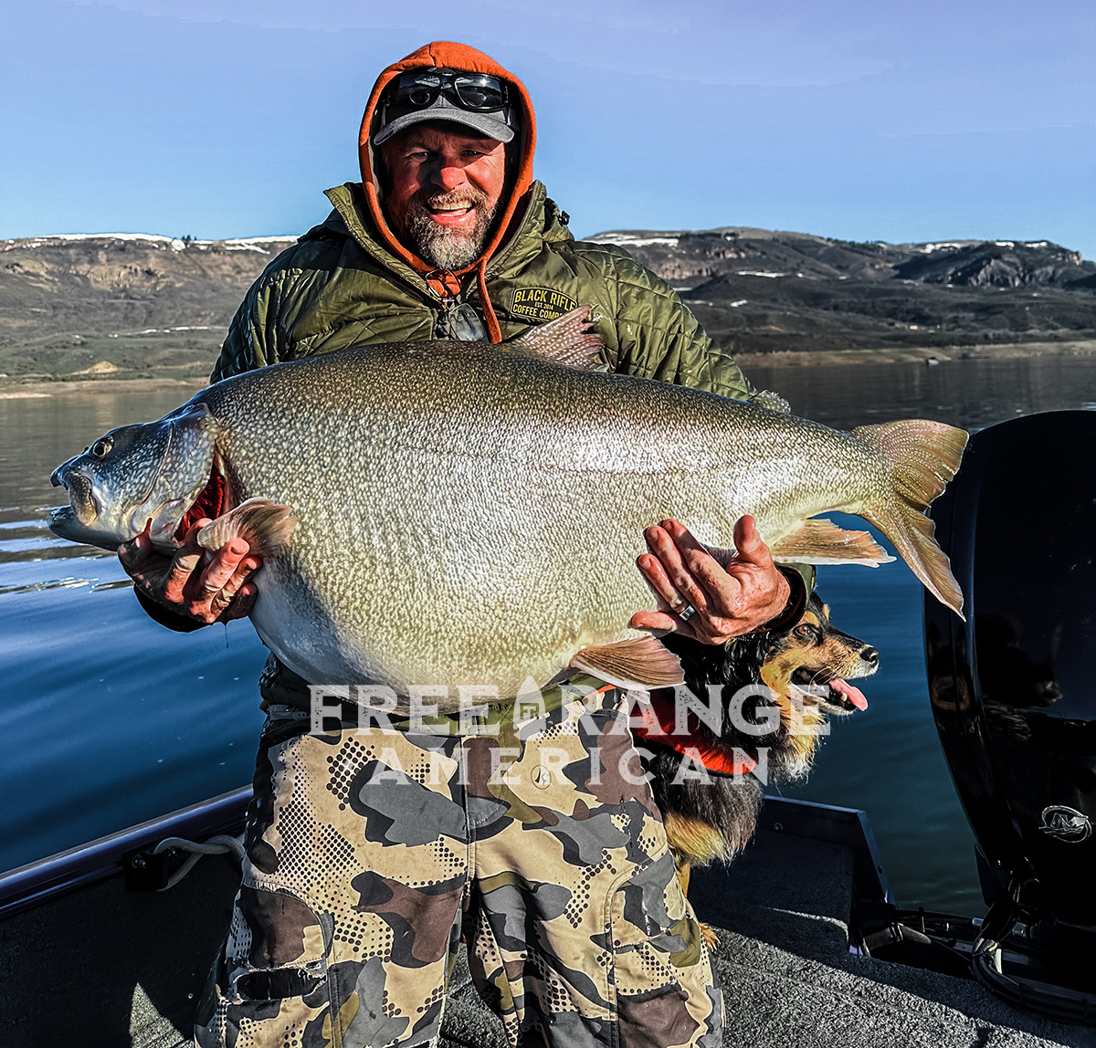 world record lake trout