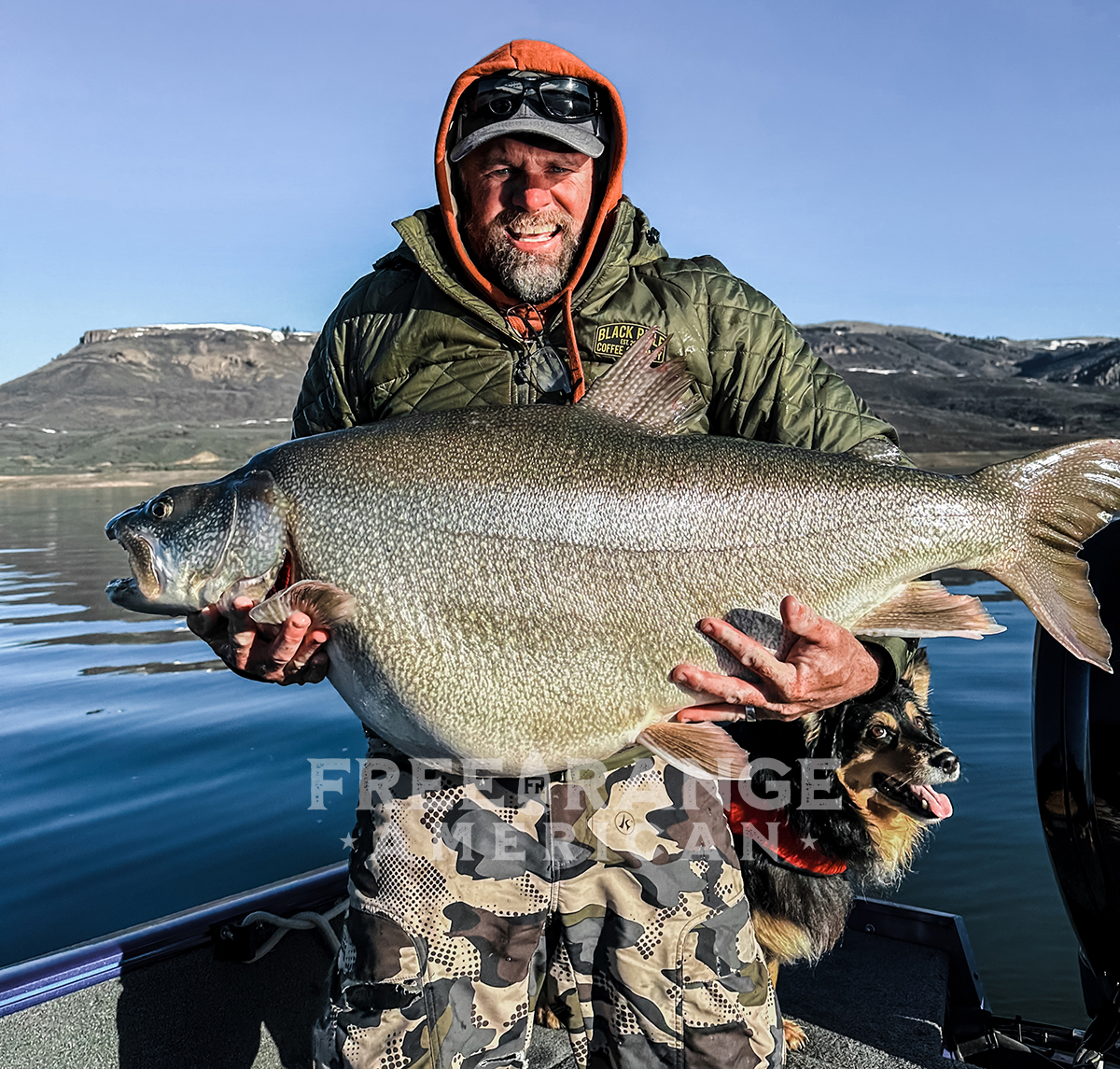 world record lake trout