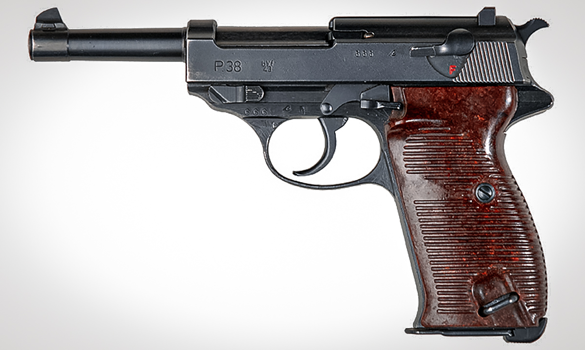 P38 pistol guns of the mandalorian
