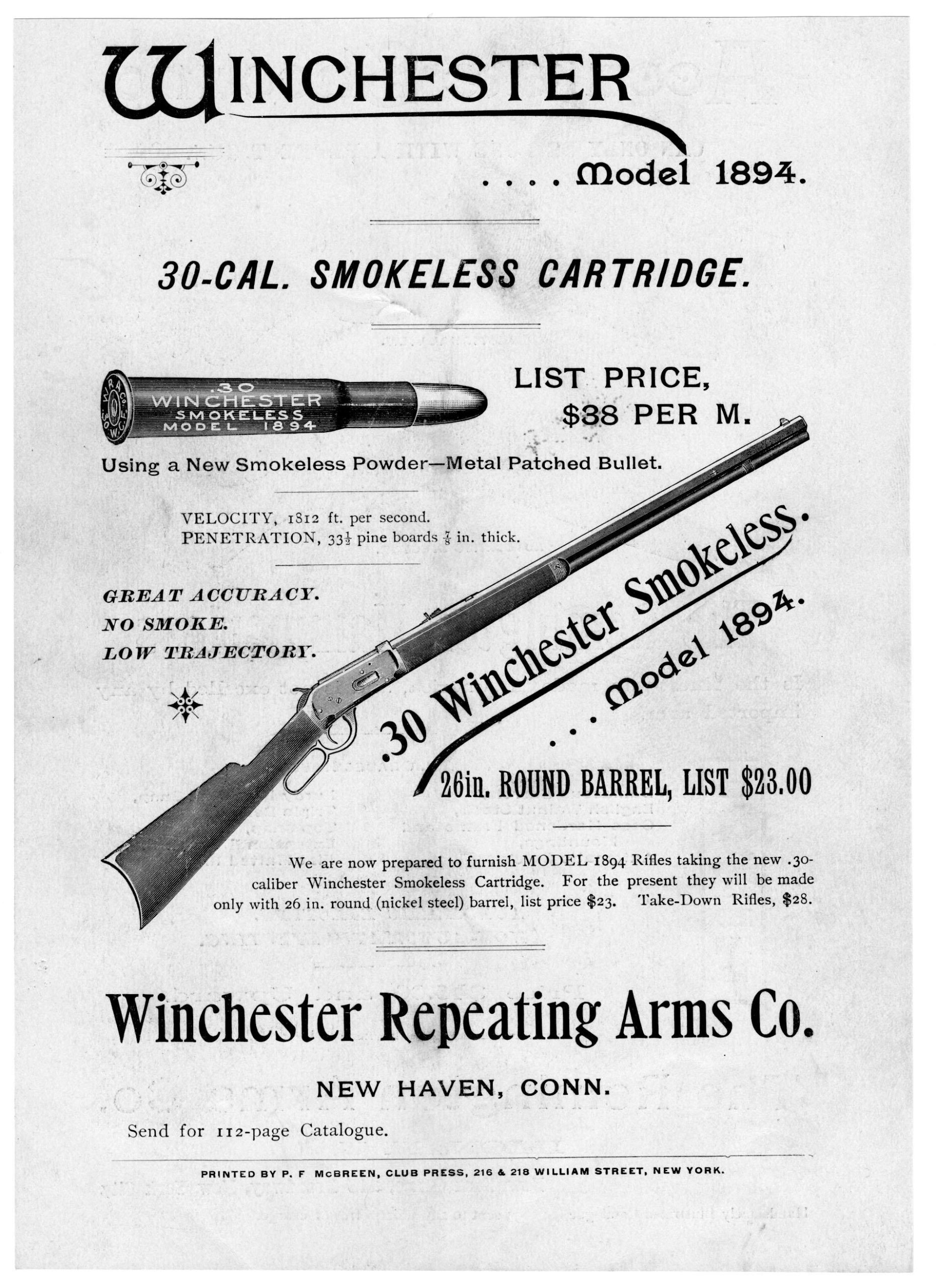 Winchester vintage ad