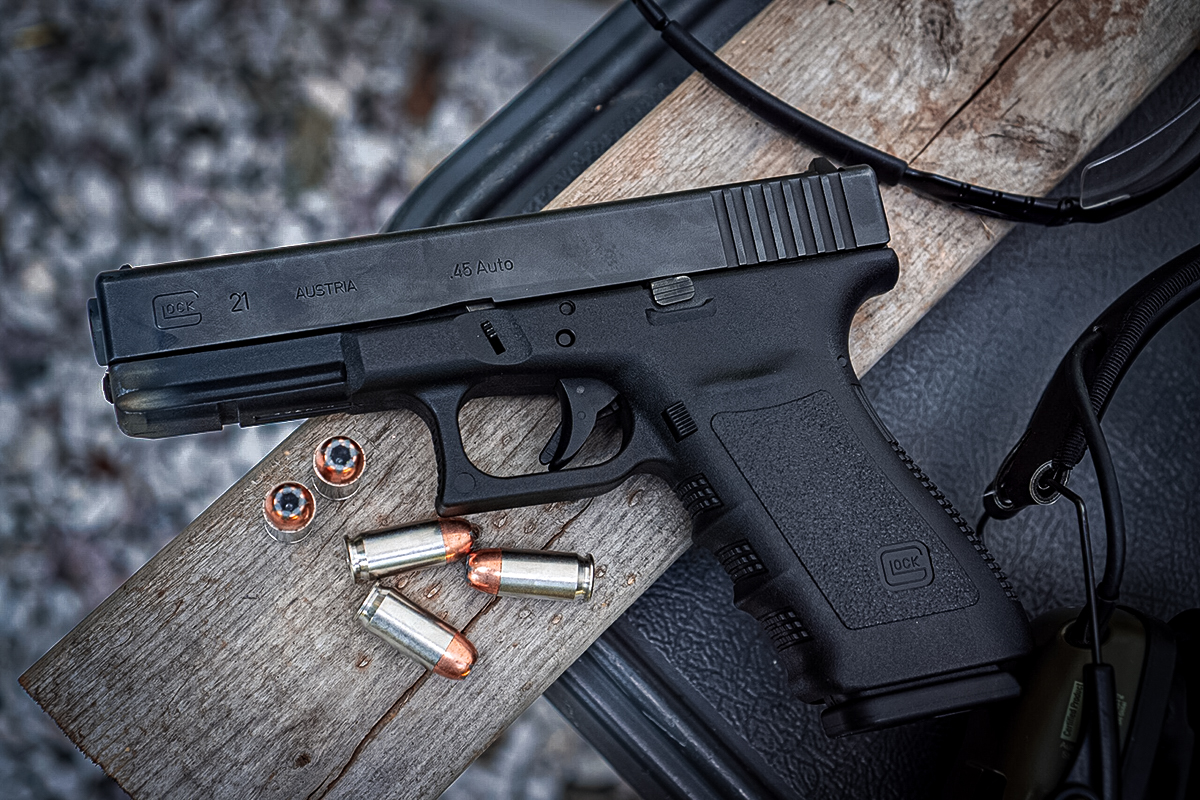 New Glock Gen 5 Model 21 MOS 45 ACP Review 