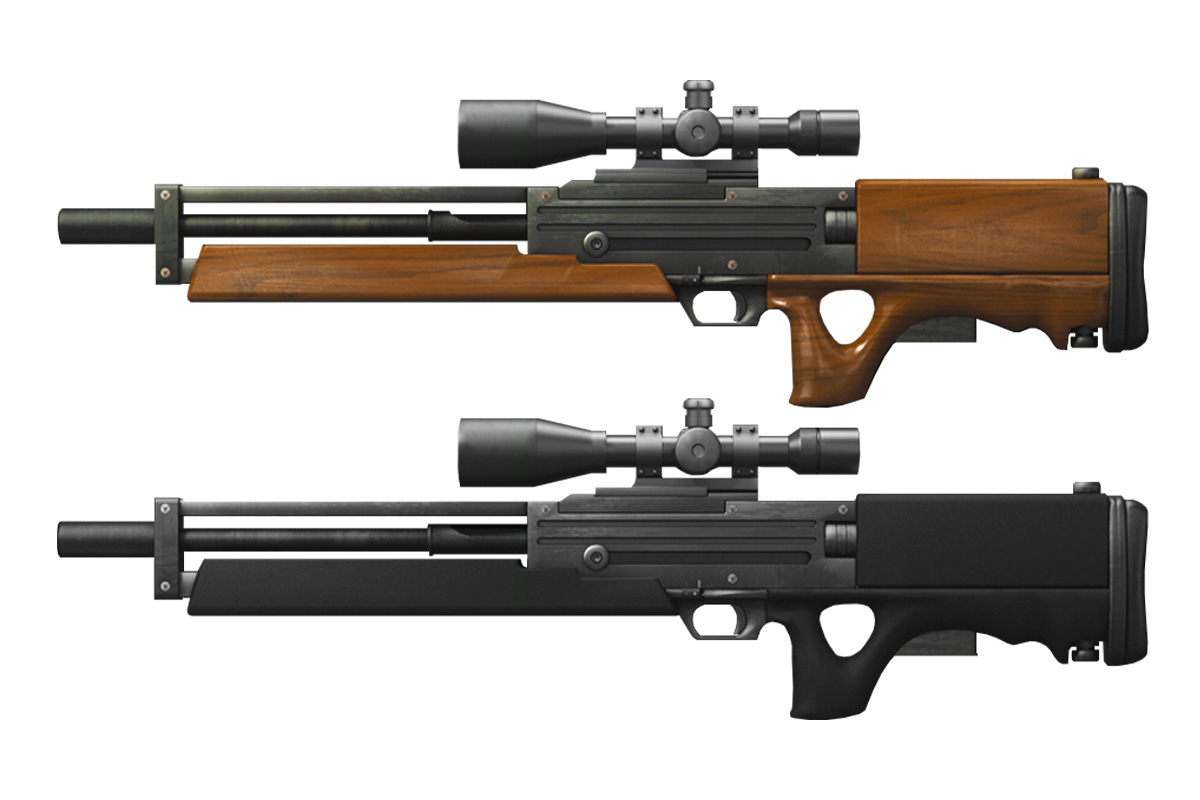 Walther WA2000 bullpup sniper rifle
