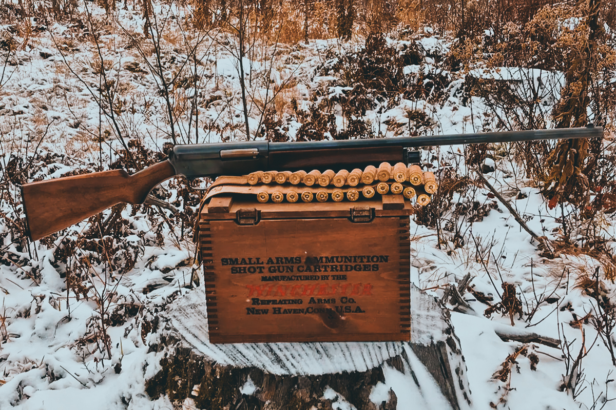 Winchester Brass 12 Gauge 4 Shot - Guns N Gear