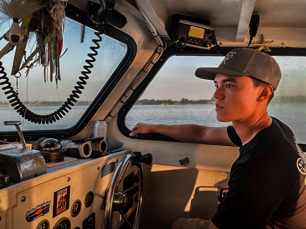 Luke McFadden A Young Crabber on the Cutthroat Chesapeake