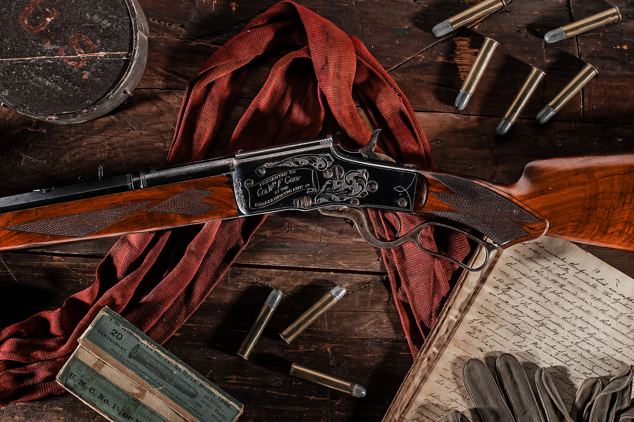 Exclusive BTS Look: Super-Rare Buffalo Bill Cody Bullard Rifle