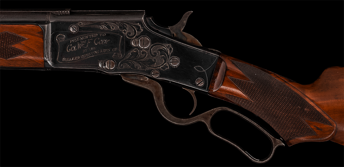 Exclusive BTS Look: Super-Rare Buffalo Bill Cody Bullard Rifle