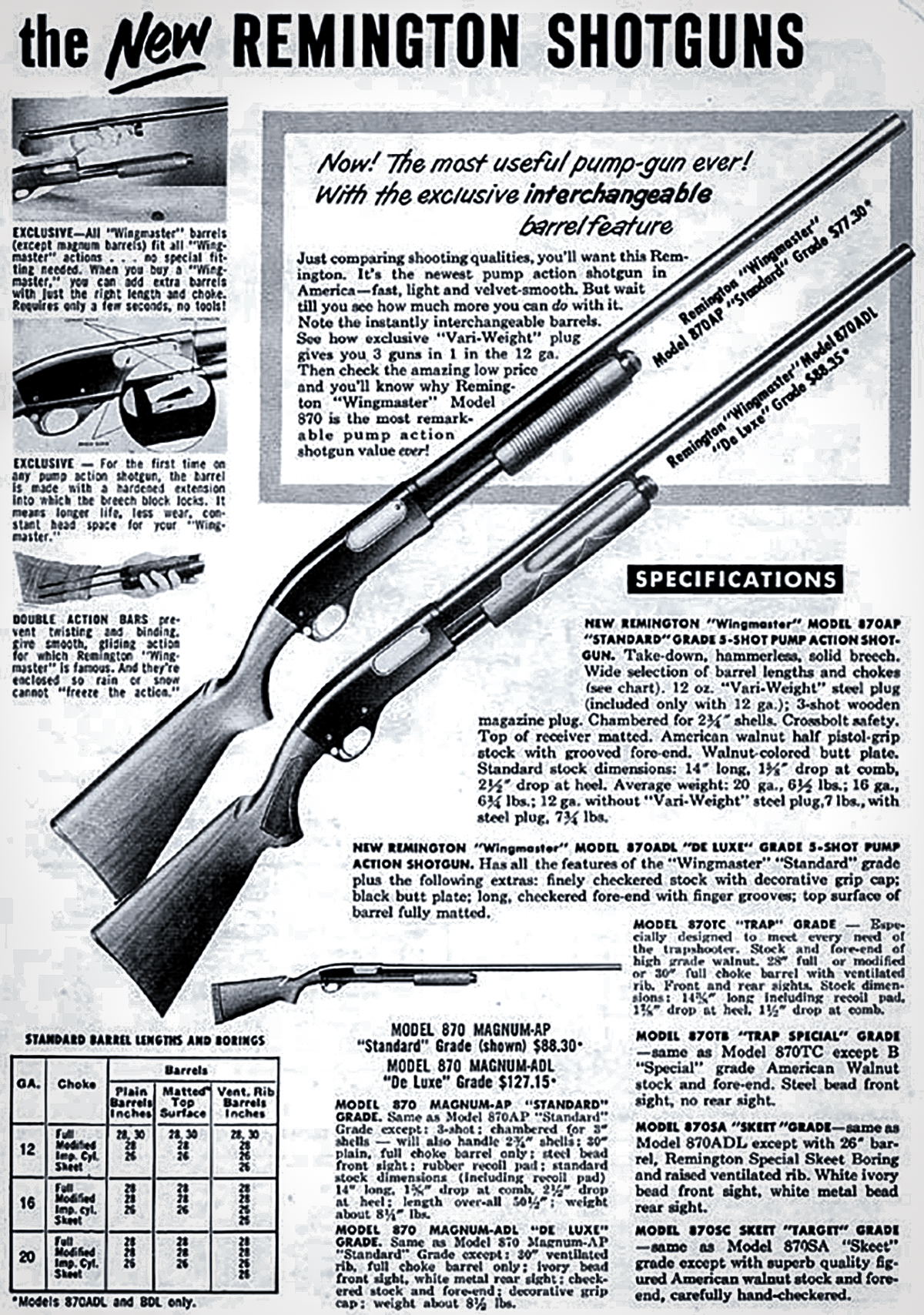 remington 870 ad