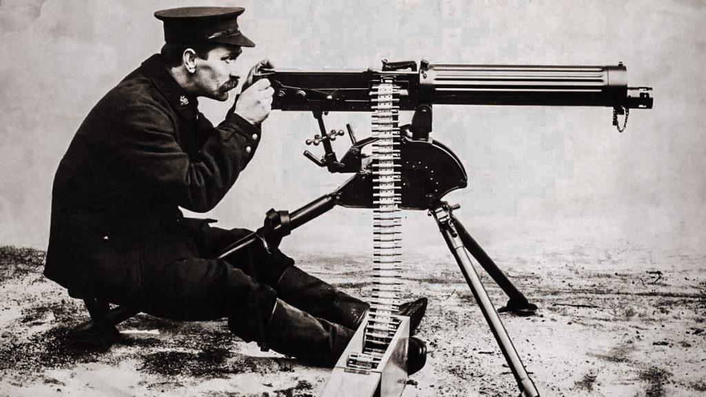 vickers machine gun