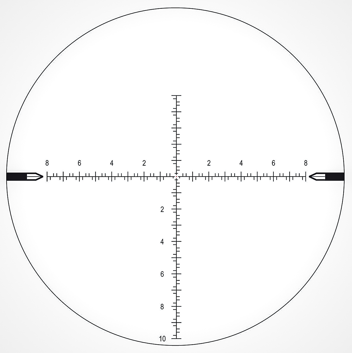 MRAD reticle